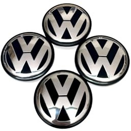 3b7601171 Lot de 4 cache-moyeux d’origine pour jantes aluminium FA2311