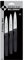Mercer Culinary Millennia 3-Inch Paring Knife Knives-Slim (3-Pk.), Stainless Steel, Black, 15x10x3 cm