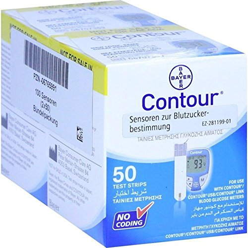 CONTOUR Sensoren Teststreifen 100 St