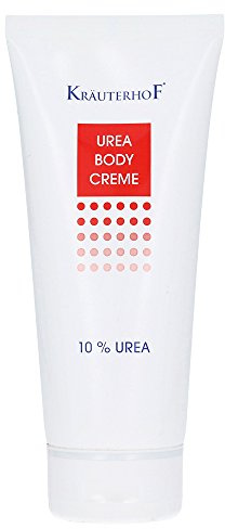 Kräuterhof® Urea Body Creme (200ml) – schützt die Haut vor Austrocknung & reduziert Spannungsgefühle, intensiv pflegende & Feuchtigkeit spendende Körpercreme mit Sheabutter, Jojoba- & Mandelöl
