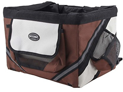 Cesta para bicicleta, para transportar mascotas, para llevar a perros y gatos al aire libre, bolso de transporte para viaje