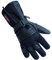 Motorx Motorrad Handschuhe Leder Winter, Schwarz, Größe M
