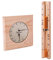 Sauna Set - Hygrometer Thermometer & Sanduhr Basic Klimamesser Meßgerät