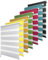 Garduna Doppelrollo Klemmfix ohne Bohren - 45 x 150 cm Gelbe Limone - Duo-Fenster-Rollo mit Klemmträger