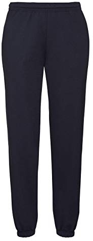 Fruit of The Loom Pantaloni da Jogging Classici da Uomo con Orlo Aperto, Blu Scuro, XXL
