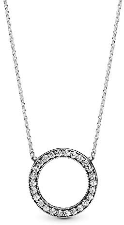 PANDORA Damen Logo Kette mit Anhänger 590514CZ-45