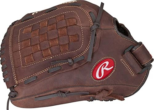 Rawlings | Spieler-bevorzugter Handschuh | Baseball/Softball | Linke Hand | 31,8 cm – Korbnetz