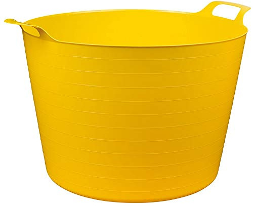 Draper Mpfb/60y/B 60 litre Seau flexible multi-usages, Jaune
