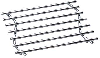 KitchenCraft Heavy-Duty Chrome-Plated Medium Metal Trivet, 27 x 2 cm (1.5 x 8)