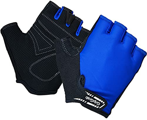 GripGrab X-Trainer Junior Kids Fingerless Padded Cycling Gloves