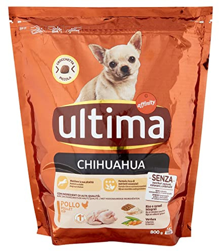 Ultima Cibo per Cani Mini Chihuahua con Pollo, 800g