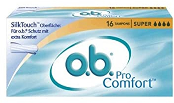 o.b. ProComfort Tampons Super, 16er Packung