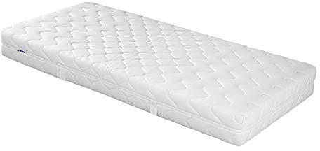MALIE A1521249004 Smaragd medicott, Tonnentaschenfederkernmatratze, Wellness- Kaltschaumabdeckung, Härtegrad 3, 100 x 200 cm