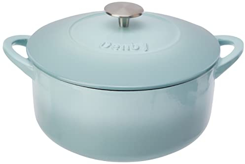 Denby USA Pavilion Cast Iron 4 L Round Casserole, Medium