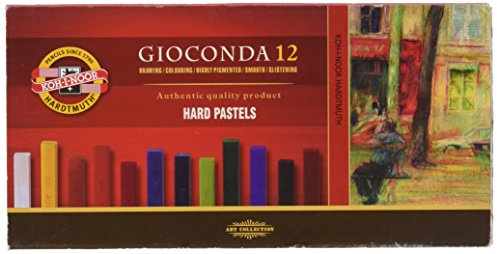 KOH-I-NOOR GIOCONDA 8112 Artist's Hard Pastels (Pack of 12)