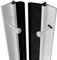 STORMGUARD Heavy Duty Aluminium White brush around door seal draught excluder weather proofing by Stormguard. Size 4 ×1028 mm and 1 x 914 mm, enough for one single door opening