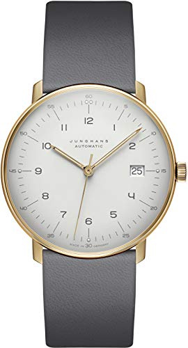 JUNGHANS max Bill Automatik Herrenuhr Goldfarben/Grau 027/7806.02