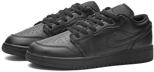 Jordan Turnschuhe Air 1 Low für Herren (schwarz/weiß), Schwarz , 36 EU Stretta