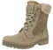 Panama Jack Damen Tuscani Combat Boot, Kaki B35, 42 EU