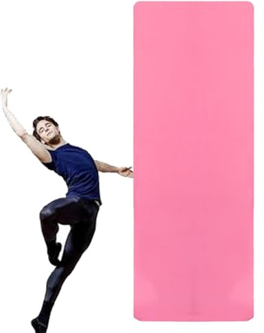 Tapete de yoga portátil – Alfombrilla de yoga para ejercicios antidesgarros, tapete de yoga plegable para viajes, tapete de yoga multifuncional con hebilla, alfombrillas de yoga antideslizantes para