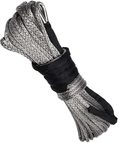 Cinta Remolque 10MM X 30M 23000LBS 2/5 X 100ft Car Synthetic Winch Rope Line