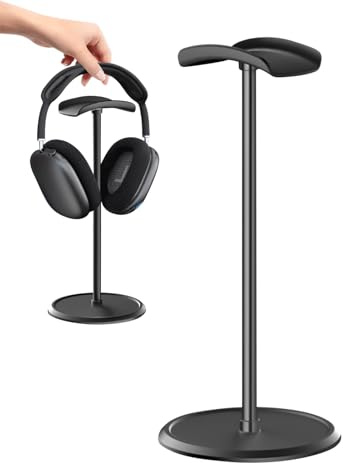 Hörlurshållare, headset displayhängare ställning | hörlurar display hängare spel hörlurar montering organiserare för PC skrivbord rum män förvaring dator pojkar