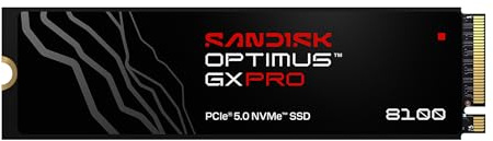 Sandisk Optimus GX PRO 8100 2TB PCIe 5.0 NVMe SSD, M.2 2280