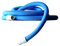 Gre AR210Z - Poolreiniger-Schlauch, 38 mm Durchmesser, 6 m Länge, schwimmend, flexibel und Abriebfest, Blaue Farbe