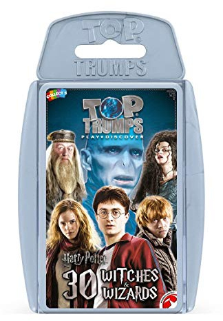 Harry Potter Greatest Witches and Wizards Top Trumps Card Game
