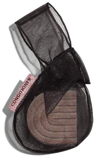 Kitsch Flaschenfreie Beauty Bar Conditioner Tasche & Seifenbeutel – Recycelte Mesh-Tasche für Duschgel, Conditioner & Shampoo, umweltfreundlich, bewahrt Seife, zum Schäumen & Trocknen, Schwarz.