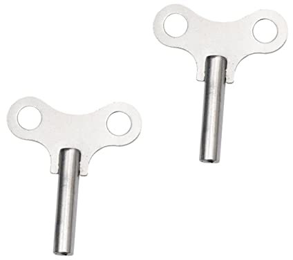 Uonlytech 2 Stück Stabile Uhr-reparaturschlüssel Aus Stahl Uhraufziehschlüssel-Werkzeug für Metalluhren 4 4 Mm Breit Exquisite Handwerkskunst