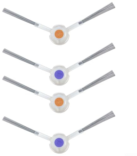 Set di spazzole laterali di ricambio, parti per aspirapolvere, accessori per spazzatrice, strumenti per la pulizia del pavimento Narwal per Freo per ultra aspirapolvere (4 pezzi)