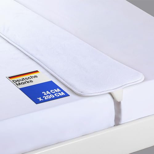 Bestlivings Puente doble de 200 x 24 cm, cuña para colchón de espuma, también para camas con somier, no se desliza, para parejas y familias