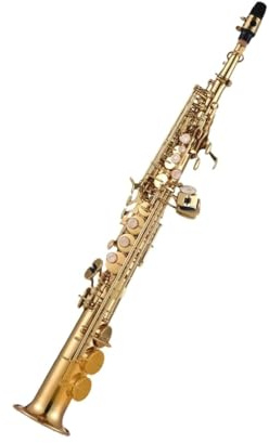 Professionell Saxofon Altsaxofon Rak Mässing Bb tangent Lämplig För Nybörjare Och Proffs