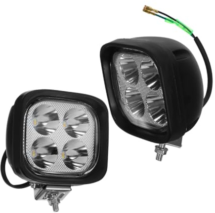 LOLIPPYY 2 pezzi Luci LED per Carrelli Elevatori Super Luminose Faro Lavoro Alta Efficienza Risparmio Energetico Facili da Installare per Vari Modelli Forklift