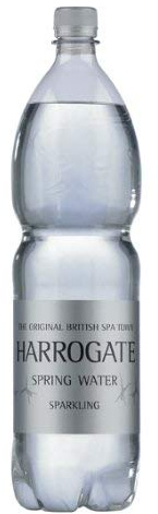 HSW35118 Harrogate Spa Bottled Water Sparkling 1.5 Litre PET Silver LabelCap P150122C