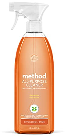 Method All-Purpose Cleaner, Clementine, 28 Ounce, 1 pack, Packaging May Vary