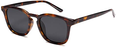 SOJOS Gafas de Sol Para Damas y Caballeros Retro,Rectangulares Clásicas de Moda Vintage Polarizadas SJ2155