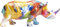 Kare Design Figura Decorativa Rinoceronte de Colores, Multicolor, Rinoceronte, Figura Animal, Objeto Decorativo, Escultura Decorativa para salón, Dormitorio, Pasillo, 17x8x6 cm (h/w/d)