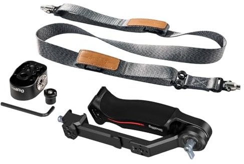 SmallRig Adjustable Sling Handgrip Gimbal Sling Handle w/Shoulder Strap for DJI RS 5 / RS 4 Pro / RS 4 / RS 3 / RS 3 Pro/RS 2 Stabilizer, Ergonomic Grip for Low Angle Shots