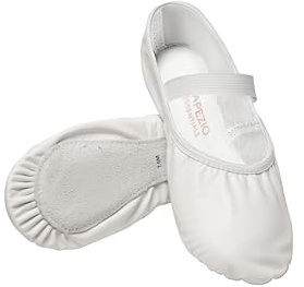 Capezio Children's Luna Ballet Shoe White