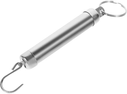 PRETYZOOM Gewichtswaage Hängend Taschenwaage Für Reisen Und Gepäck Mit Haken Für Fischwaage Und Kofferwaage Tragbare Handwaage Zum Wiegen Von Gepäck