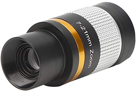 Teleskopets Okular, Fullt Mutelbelagd 1.25in Teleskoptillbehör, Mångsidig 8mm-24mm Zoom för Låg Effekt och Hög Kraftvisning, Okular för 1.25in Astronomiska Teleskop