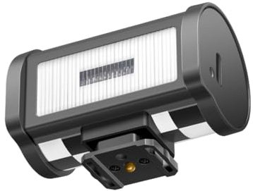 TTARTISAN Flash de cámara M01 con diseño retro, mini flash de xenón, GN12, 5600 K, 4 niveles de potencia, tipo C, compatible con cámaras Fuji Nikon Sony Canon Leica con Hot Shoe