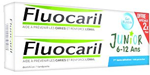 Fluoc.Junior Gel Bubble 2 x 75 ml
