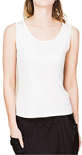 Paradise Silk 100% Silk Knit Women's Sleeveless Tank Top