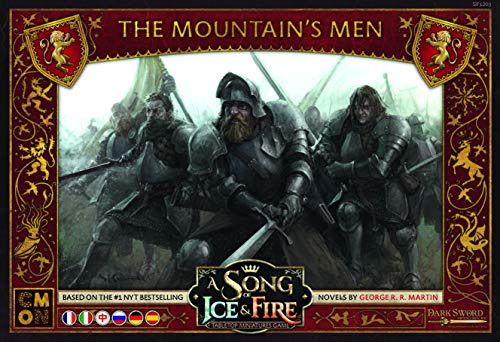 CMON, A Song of Ice & Fire – Gefolgsmänner des Berges von Haus Clegane, Erweiterung, Tabletop, 2 Spieler, Ab 14+ Jahren, 45+ Minuten, Deutsch, Mehrsprachig, Mehrfarbig, Bunt