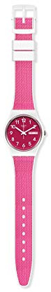 Swatch Unisex Analoger Quarz Uhr mit Kunststoff Armband GW713