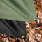 PVC 600gsm Extra Heavy Duty Green Tarpaulin Waterproof Ground Cover Thick Lorry Tarp Sheet Black 6ft X 5ft (1.8m x 1.5m)