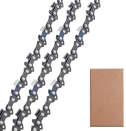 SAVIOR 3-Pack Sägeketten 3/8LP 50 TG 1,3mm 35 cm rückschlagsarme kette Kompatibel für Stihl MS180 MS211 MS230